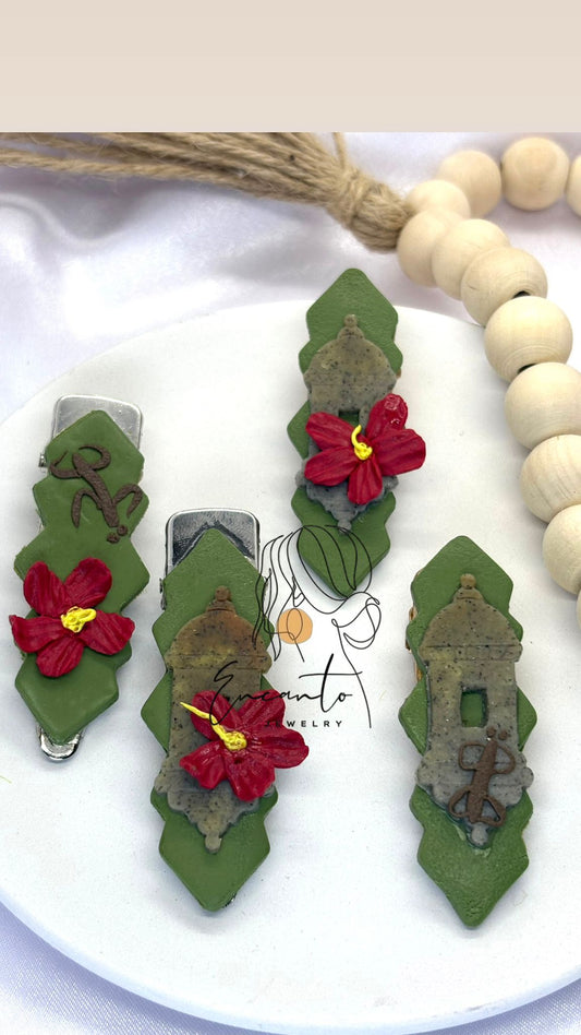 Isla del encanto hair clips